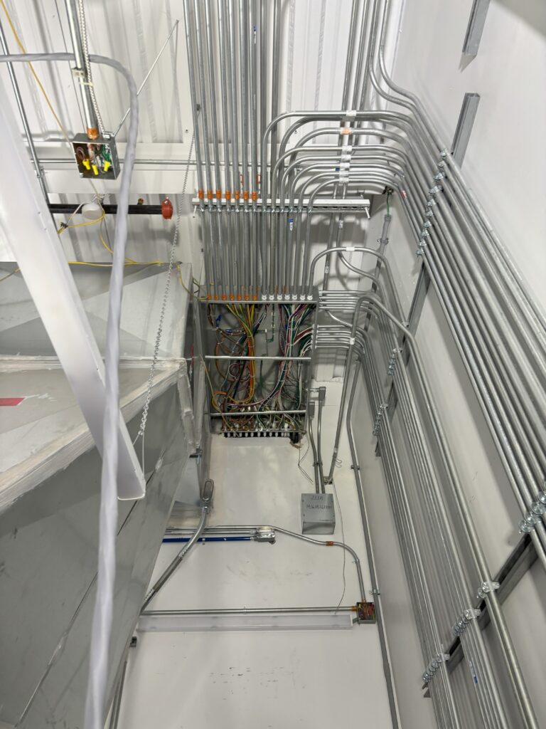 Industrial electrical conduits and junction box